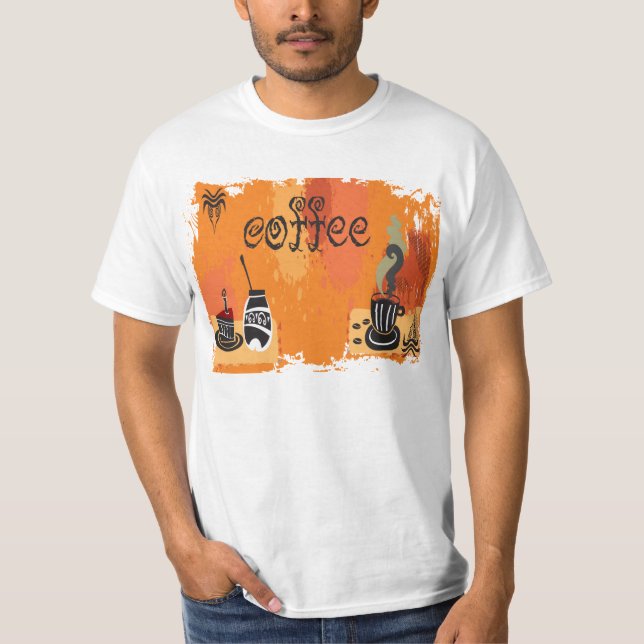 Coffee Grunge T-Shirt (Front)