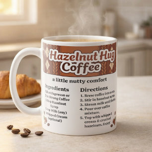 Coffee Hazelnut Latte Recipe, Cozy Comfort Mug