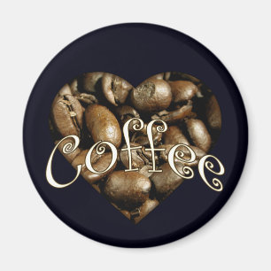 Coffee Heart Magnet