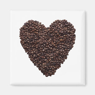 Coffee Heart Magnet