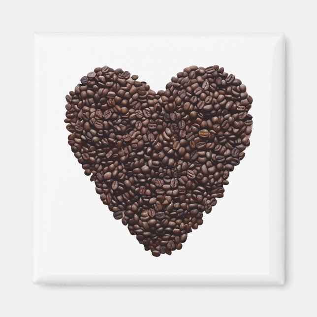 Coffee Heart Magnet (Front)
