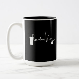Coffee Heartbeat Coffee Cup Caffeine Lovers