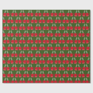 Coffee Hot Chocolate Mug Wrapping Paper