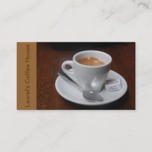Coffee House Business Cards