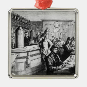 Coffee house, Clerkenwell Metal Tree Decoration