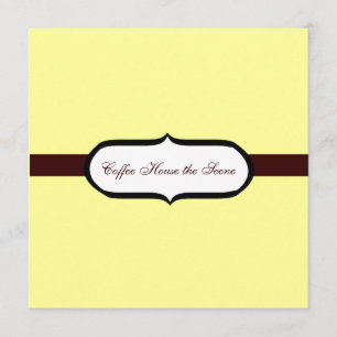 Coffee House Invitation