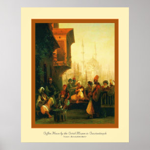 Coffee House~ Ivan Aivazovsky Poster