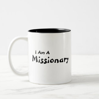 Coffee House Meeting Two-Tone Coffee Mug