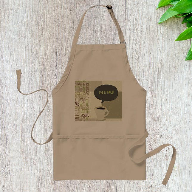 Coffee House Menu Apron (Creator Uploaded)