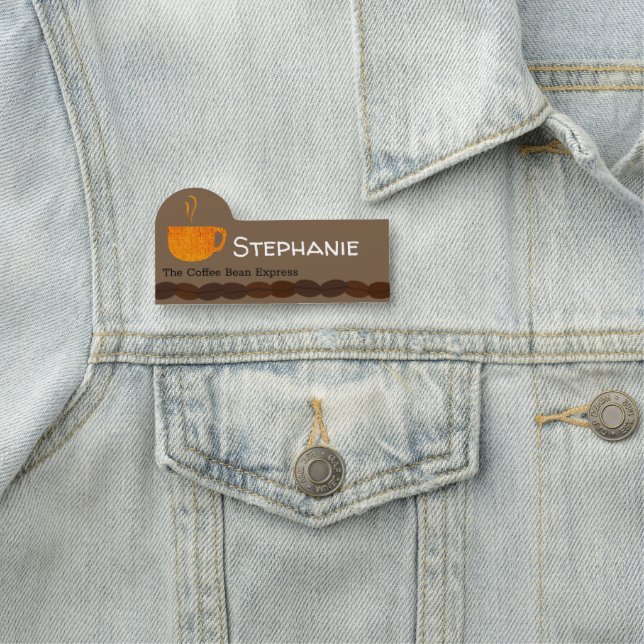 Coffee House Name Tag (In Situ)