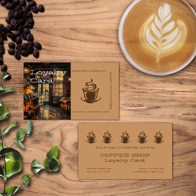 Coffee House / Shop Loyalty Card (Creator Uploaded)