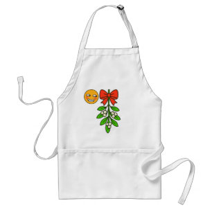 Coffee House Sleuths Apron: Mistletoe Standard Apron