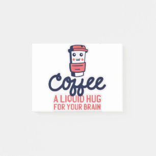 COFFEE HUG POST-IT NOTES