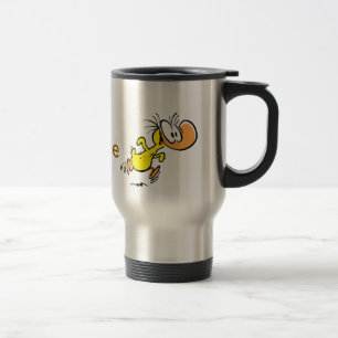 Coffee Humour Cartoon Duck Funny Travel Mug