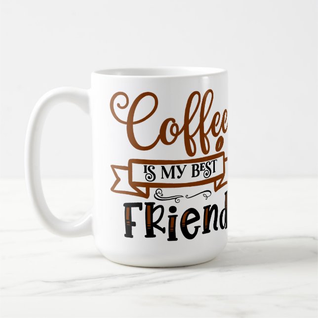 Coffee Humour Series 15 oz Classic Mug (Left)