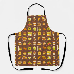 COFFEE ICONS APRON