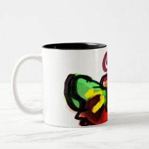 Coffee in Autumn Two-Tone Coffee Mug