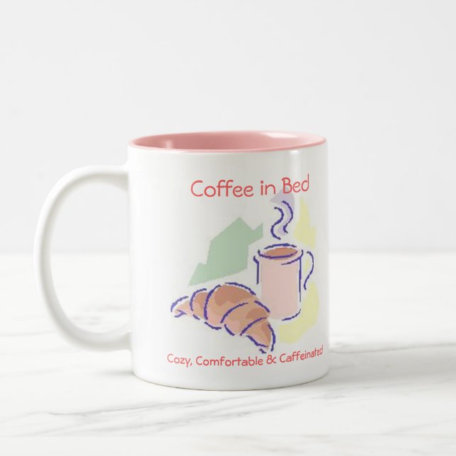 Coffee in Bed Mug (Left)