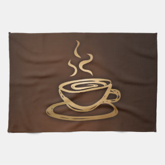 Coffee In My Cup Tea Towel