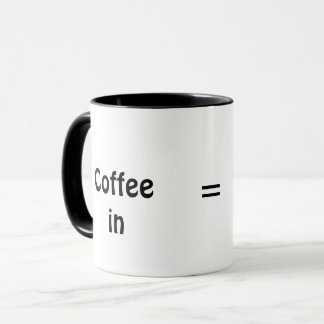 Coffee In Sarcasm Out Funny Coffee Tea Drinker Mug