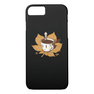 Coffee In The Fall Autumn It’s Fall Y’all iPhone 8/7 Case