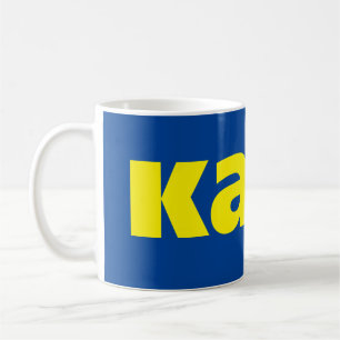Coffee in Ukrainian Mug