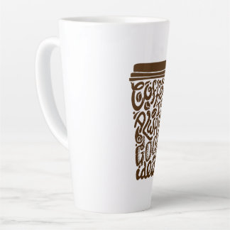 "Coffee is always good idea" Latte Mug