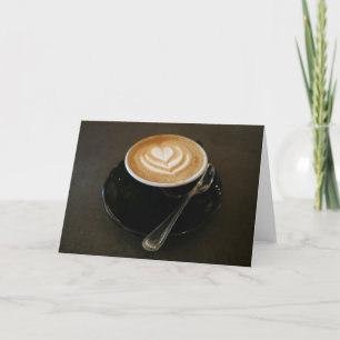 Coffee is love - notecard