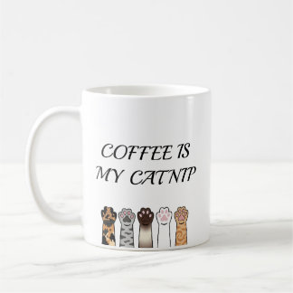 Coffee is my catnip mug