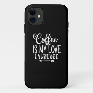 coffee is my love language Case-Mate iPhone case