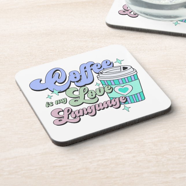 Coffee is my love language coaster (Left Side)