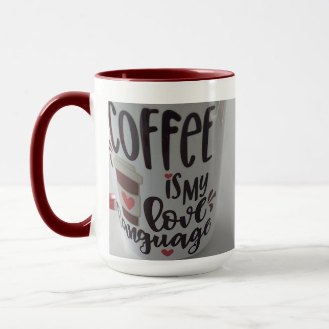 Coffee is my love language...mug mug (Left)