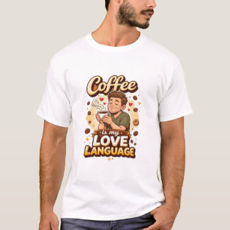 Coffee Is My Love Language T-Shirt