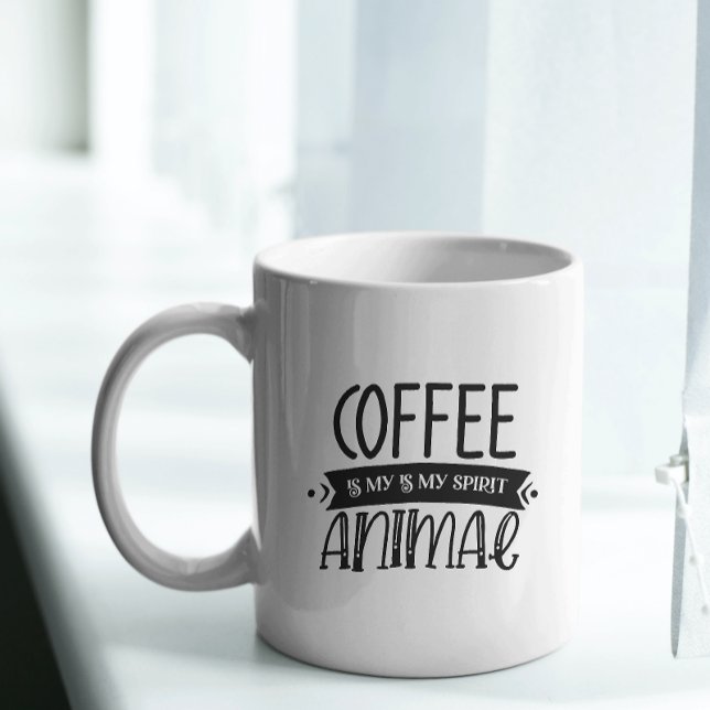 coffee is my spirit  Two-Tone coffee mug (Creator Uploaded)