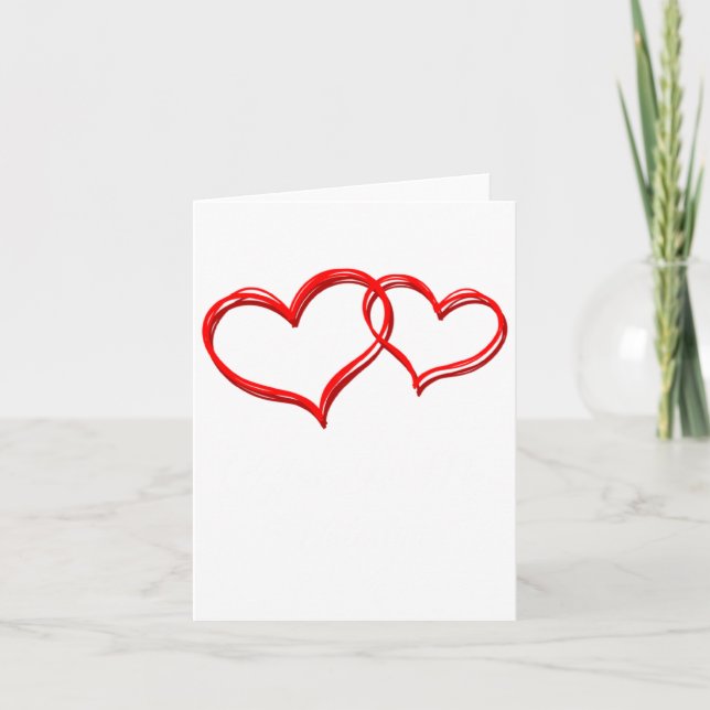 Coffee Is My Valentine Valentines Day Humor 1  Card (Front)