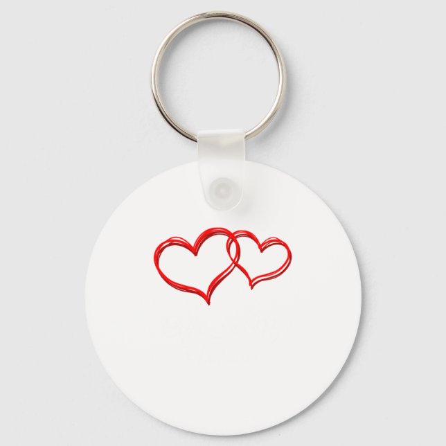 Coffee Is My Valentine Valentines Day Humor 1  Key Ring (Front)