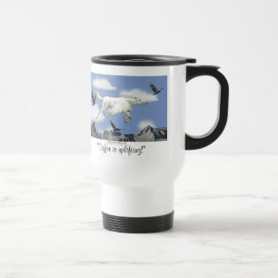 COFFEE IS UPLIFTING! Pegasus Fantasy Drinking Mug