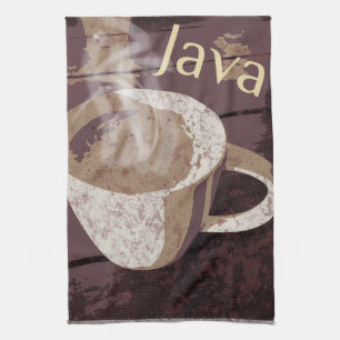 Coffee Java Hot Mug Tea Towel
