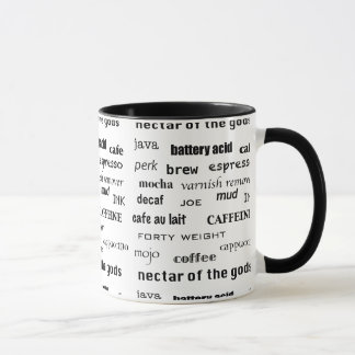 Coffee Java Joe Mud Cafe Brew Decaf Ink Lover mug