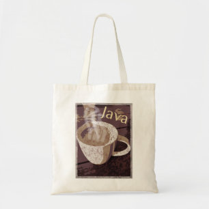 Coffee Java Vintage Art Tote Bag