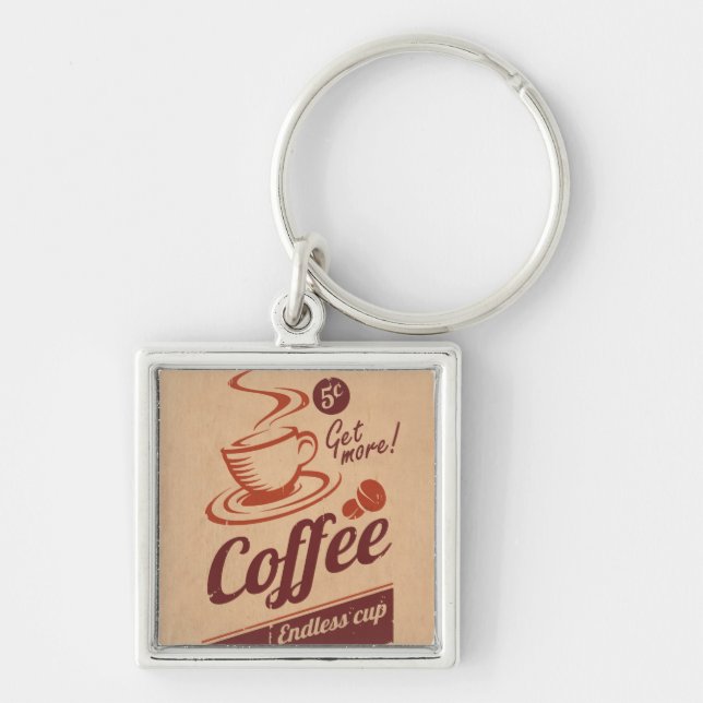 Coffee Key Ring (Front)