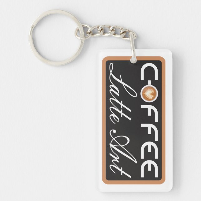 Coffee  key ring (Front)
