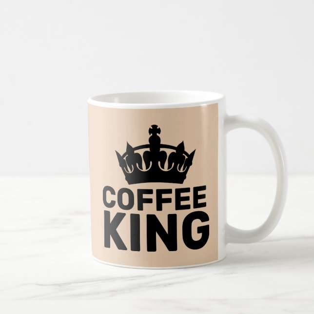 COFFEE KING DAD MUGS CUPS (Right)