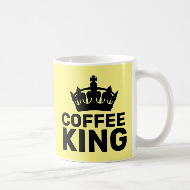 COFFEE KING MUGS CUPS (Right)