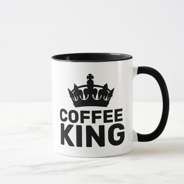 COFFEE KING MUGS CUPS (Right)
