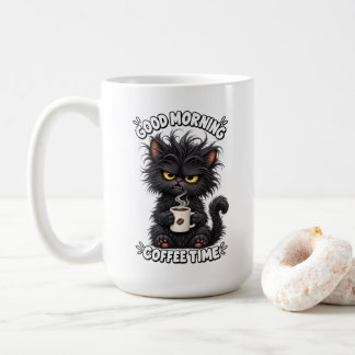 Coffee Kitty mug 15oz