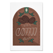 Coffee Label Vector Art Print From My Sims 4 CC