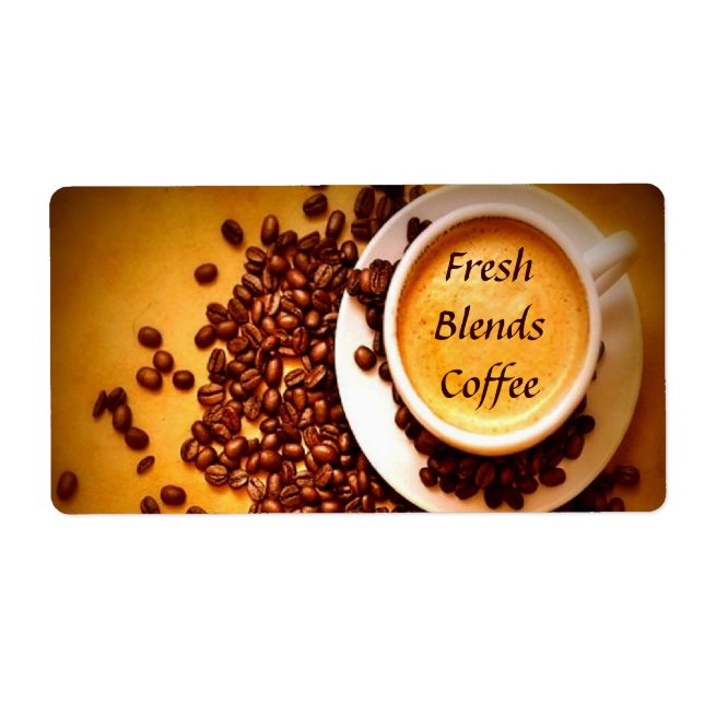 Coffee Labels (Front)