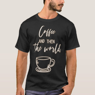 Coffee labrador mum dog lover T-Shirt