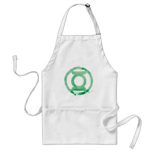 Coffee Lantern Symbol - Green Standard Apron